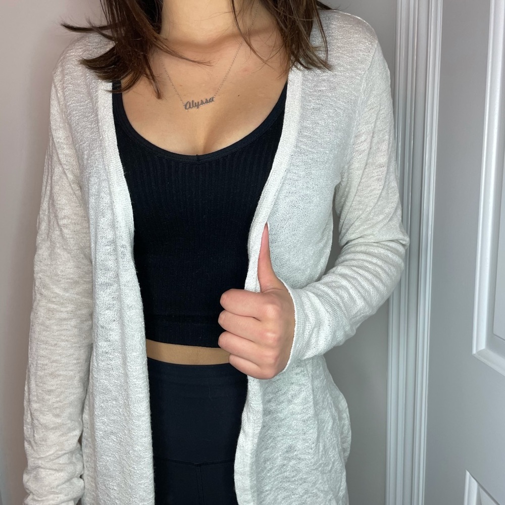 White le chateau cardigan